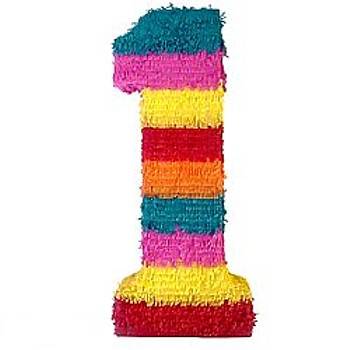Number 1 Shaped Pinata.jpg Number 1 Shaped Pinata.jpg